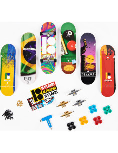 Paquete de Bonificación Tech Deck Fingerboard 6 Tablas Personalizables 2