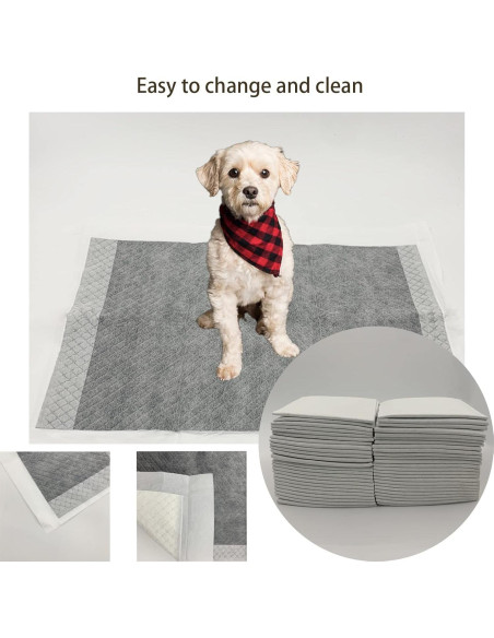 100 Almohadillas Desechables para Orina de Conejos MUYG 33x45 cm