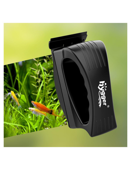 Limpiador de Cristal Magnético hygger S para Acuarios 0.1-0.2"