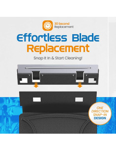 Cuchillas de Raspado Flipper Estándar para Acuarios - Paquete de 2 2