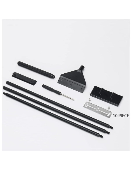 Raspador de Algas Ajustable SXMYSH 90cm Aluminio Negro