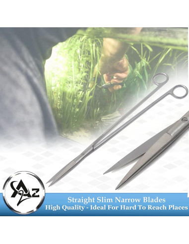 Herramientas de Acuario A2Z - Pinzas y Tijeras 30.48 cm