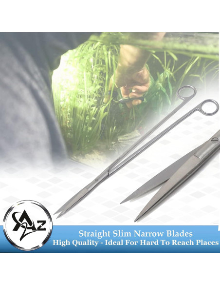 Herramientas de Acuario A2Z - Pinzas y Tijeras 30.48 cm