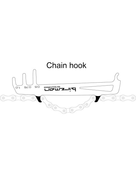 Herramienta de Indicador de Desgaste de Cadena Birzman Unisex