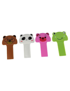 4 Elevadores de Tapa de Inodoro Pokinge, Coloridos y Prácticos