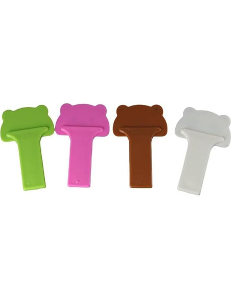 4 Elevadores de Tapa de Inodoro Pokinge, Coloridos y Prácticos