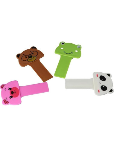 4 Elevadores de Tapa de Inodoro Pokinge, Coloridos y Prácticos