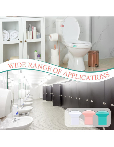 Elevadores de Tapa de Inodoro Yookeer 9 Pcs Autoadhesivos