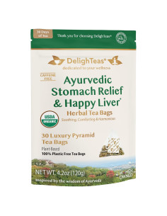 Té Detoxificador de Hígado DelighTeas - 30 Bolsitas Orgánicas