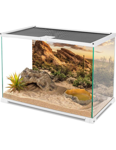 Fondo de Terrario AWERT Cielo Azul Oasis 75x30 cm Poliester