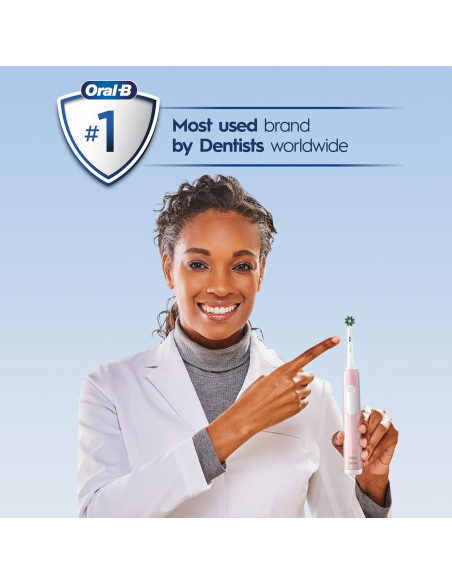 Cepillo de dientes eléctrico Oral-B Pro 1000 rosa recargable Cepillo de dientes eléctrico Oral-B Pro 1000 rosa recargable