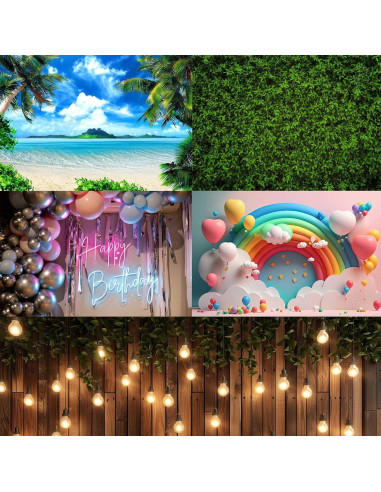 Fondo de Acuario Riivvdise 120x60 cm Vinilo Duradero