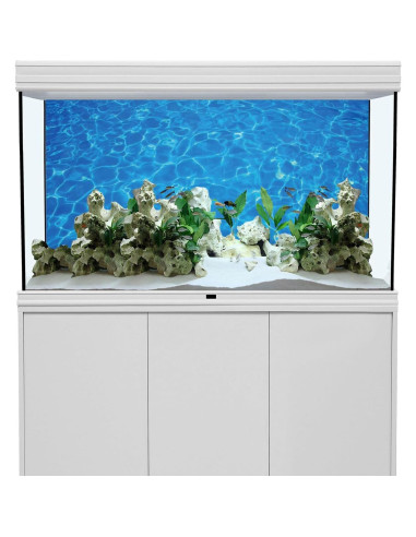 Fondo de Acuario AWERT 120x60 cm Azul Raspado HD