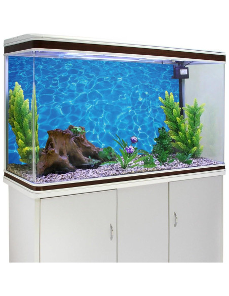 Fondo de Acuario AWERT 120x60 cm Azul Raspado HD