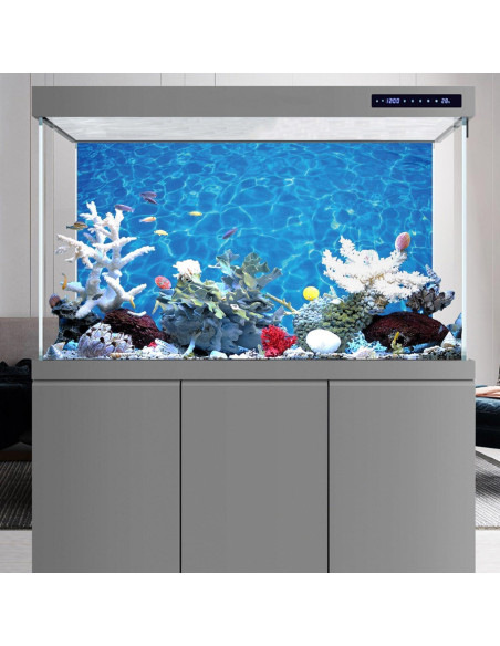 Fondo de Acuario AWERT 120x60 cm Azul Raspado HD