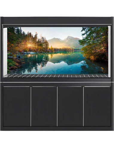 Fondo de Acuario Vinilo AWERT 90x45 cm Paisaje Natural