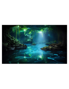 Fondo de Acuario Vinilo CaterRina 76.2x30.5cm Verde