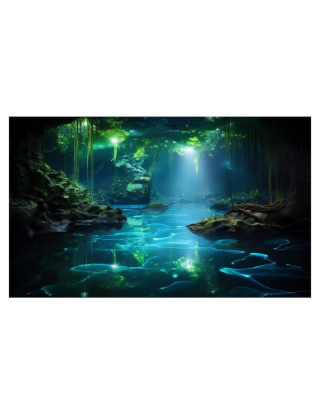 Fondo de Acuario Vinilo CaterRina 76.2x30.5cm Verde