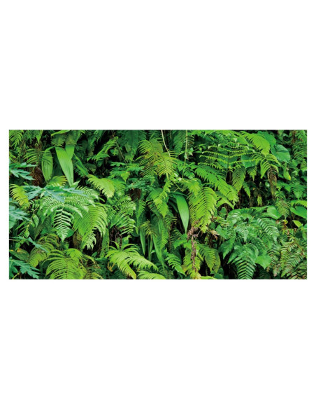 Fondo de Acuario 120x60cm AWERT Hojas Tropicales Poliester