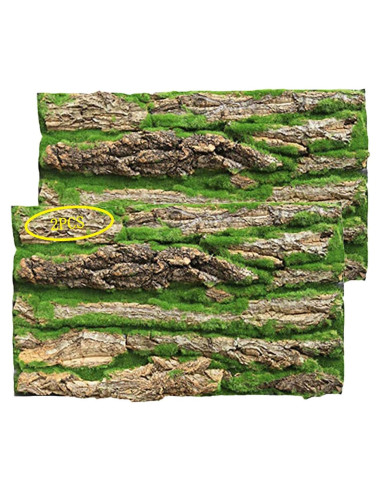 Fondo de Terrario de Corcho PINVNBY 2 Piezas 40x30 cm