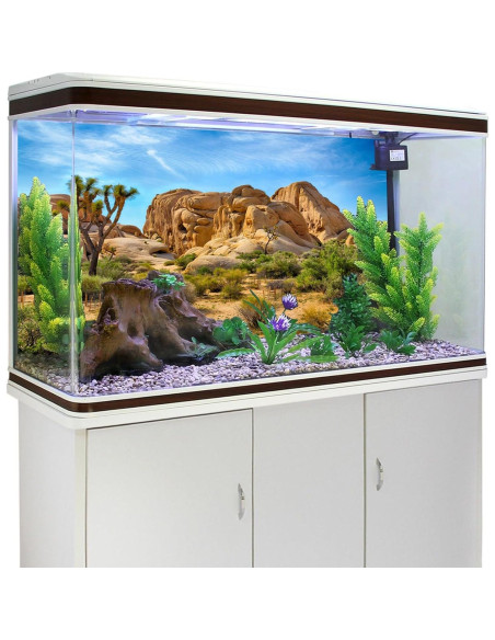 Fondo de Poliester CSFOTO 76x30 cm Desierto Joshua Tree