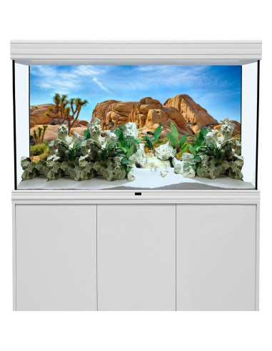 Fondo de Poliester CSFOTO 76x30 cm Desierto Joshua Tree