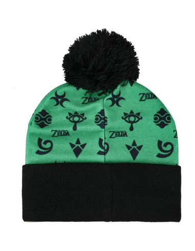 Gorro de Forro Polar Verde Zelda con Guantes para Niños