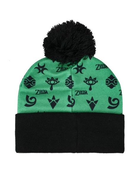 Gorro de Forro Polar Verde Zelda con Guantes para Niños