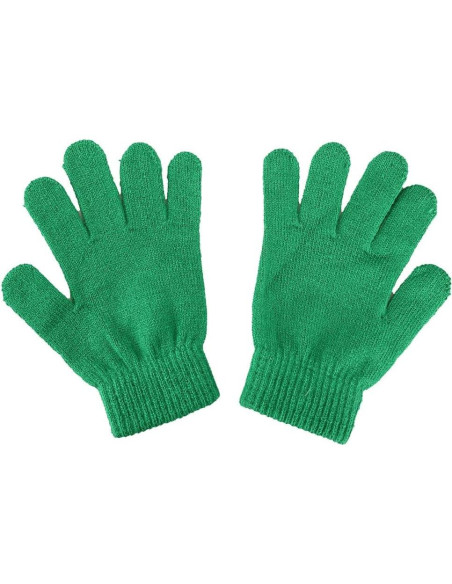 Gorro de Forro Polar Verde Zelda con Guantes para Niños