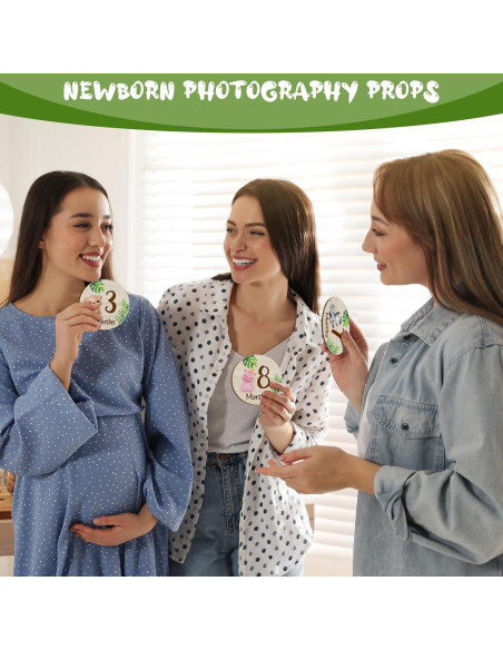 Tarjetas de Hitos Mensuales de Madera XLSXEXCL - 7 Piezas Tarjetas de Hitos Mensuales de Madera XLSXEXCL - 7 Piezas