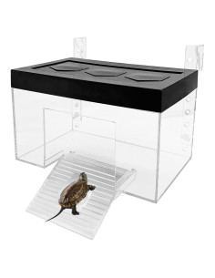 Plataforma de Sol para Tortugas Apatal 20x14x14cm Ajustable