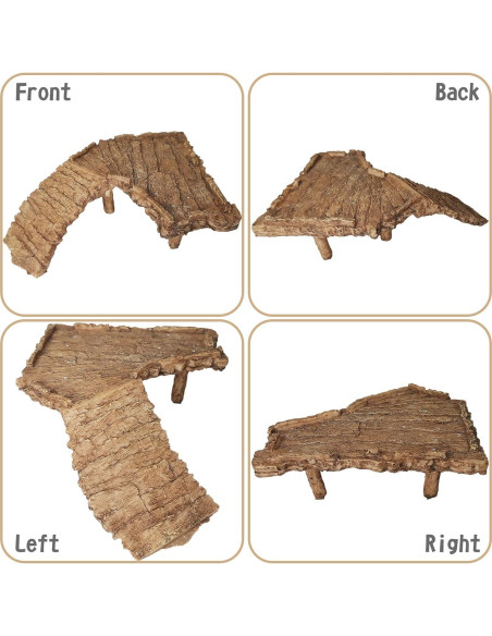 Plataforma Flotante para Tortugas Fhiny - Rampa de Sol 19.8x15cm