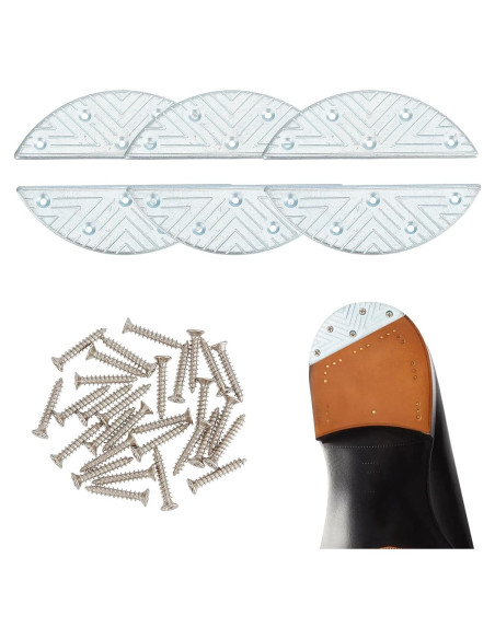 Kit de Reparación de Suela de Zapatos NICENEEDED 6 Pcs Metal