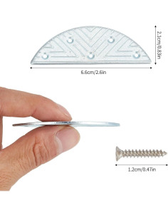 Kit de Reparación de Suela de Zapatos NICENEEDED 6 Pcs Metal 2