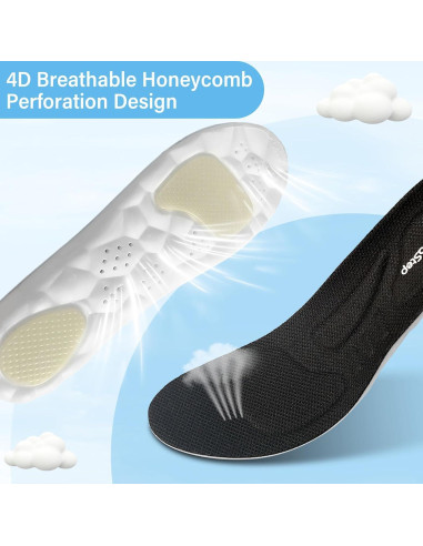 Plantillas Viscoelásticas 4D Cloud NEBORASTEP para Hombres y Mujeres