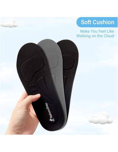 Plantillas Viscoelásticas 4D Cloud NEBORASTEP para Hombres y Mujeres