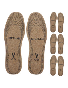 Plantillas de Fieltro de Lana GALPADA 4 Pairs Recortables