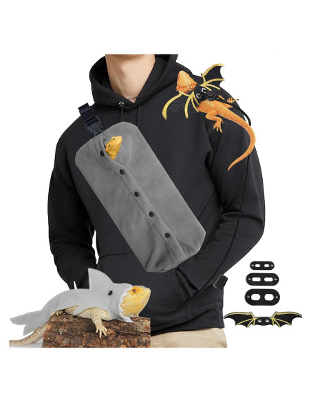 Transportador para Dragón Barbudo HNCH con Correa y Disfraz