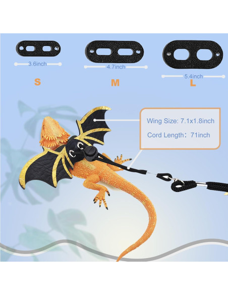 Transportador para Dragón Barbudo HNCH con Correa y Disfraz