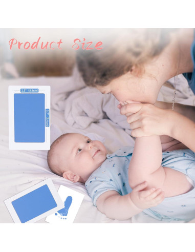 Kit de Huellas de Bebé Clean Touch 4 Paquetes Sin Tinta