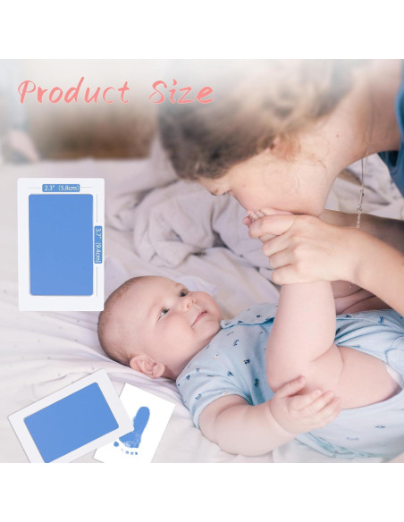 Kit de Huellas de Bebé Clean Touch 4 Paquetes Sin Tinta