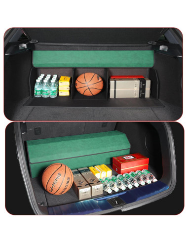 Organizador de Maletero JIEREPU para Ford Explorer 2020-2025 Verde