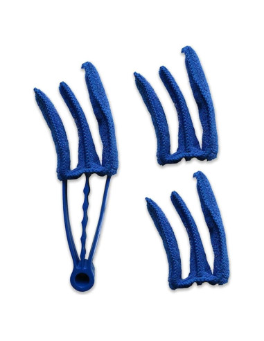 Limpiador de Persianas WELANGBN con 3 Mangas de Microfibra