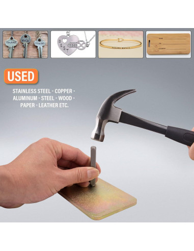 Juego de Troqueles de Letras y Números LEIMO KPARTS 36PC