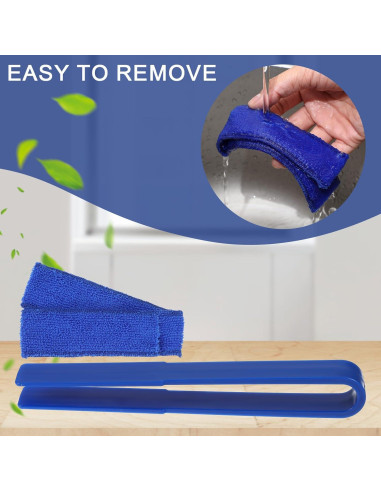 Limpiador de Persianas Dimeho 4 Pcs Microfibra Lavable
