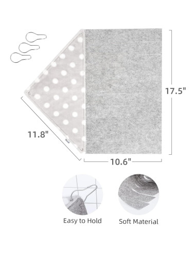 Cortina de Forro Niteangel para Mascotas Pequeñas - Gris