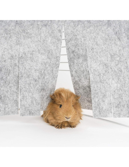 Cortina de Forro Niteangel para Mascotas Pequeñas - Gris