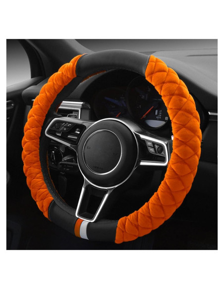 Funda de Volante Universal Cxtiy de Piel Esponjosa 38cm