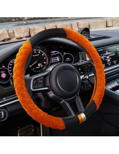 Funda de Volante Universal Cxtiy de Piel Esponjosa 38cm 2