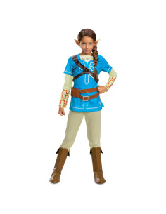 Traje Deluxe Link Breath of the Wild Niños 7-8 Años